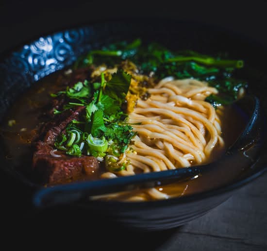 Champion Beef Shank Noodle Soup / 冠軍牛肉湯麵